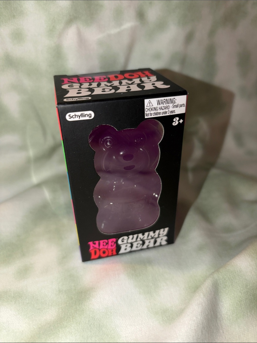 Authentic Schylling NeeDoh Gummy Bear- purple